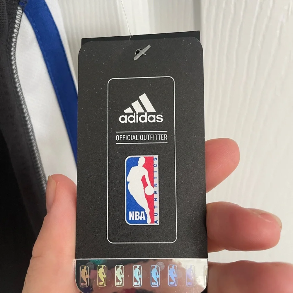 Golden State Warriors Adidas Jersey Slate Steph Curry - Picture 8 of 11